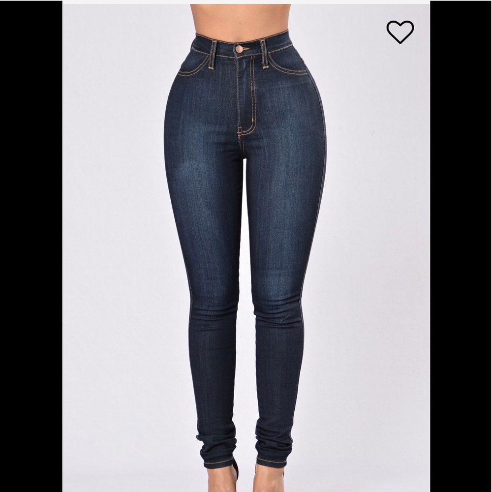 Fashionnova Class High Waist Jeans!